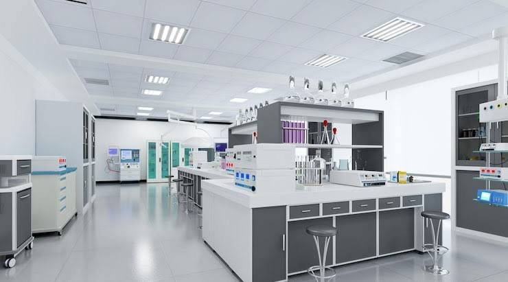 Modern Laboratory Interior Engineering